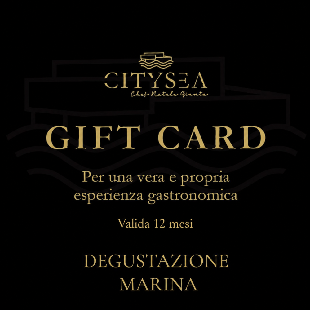 Degustazione Marina - menu pesce