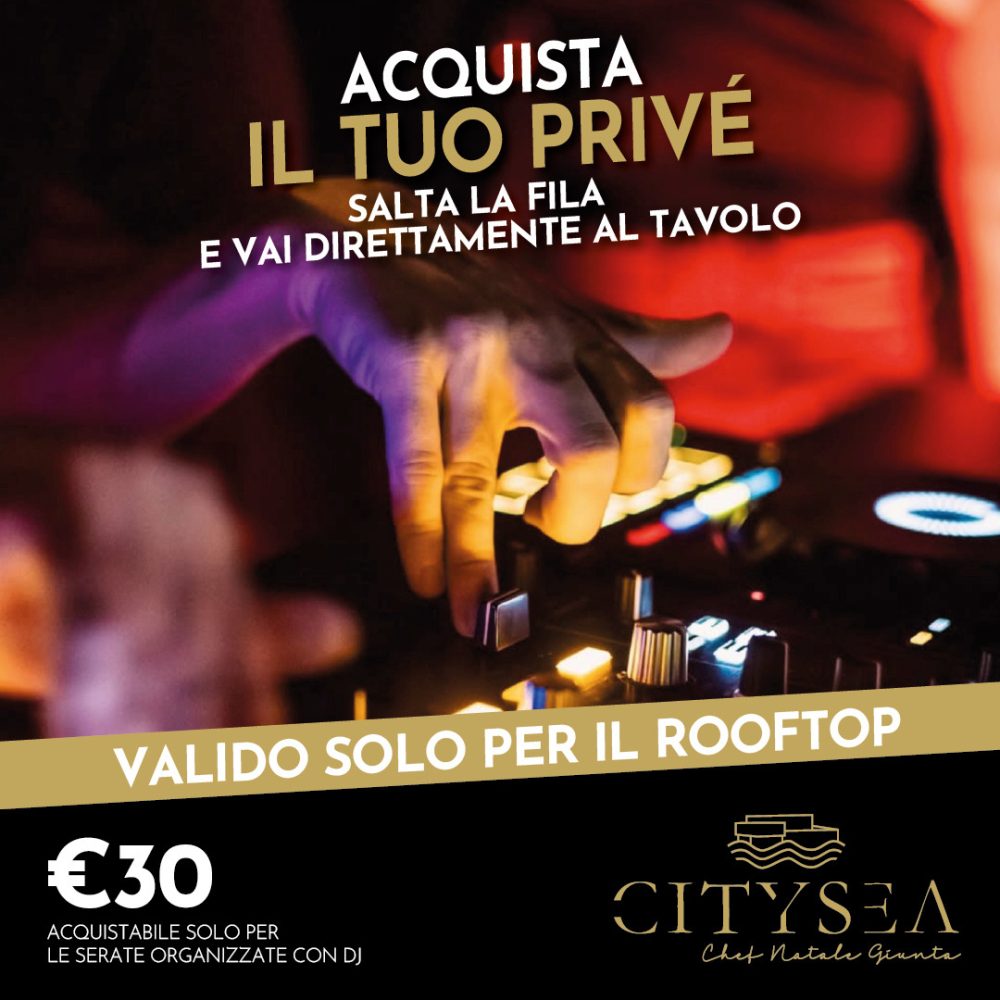 Acquista il tuo privé